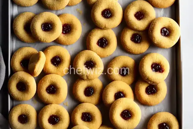 Butter and Jam Thumbprints