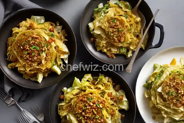 Buttered-Braised Cabbage