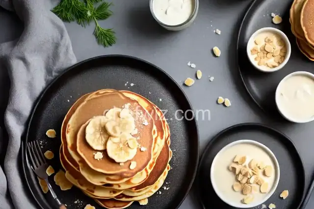 Buttermilk Banana Pancakes