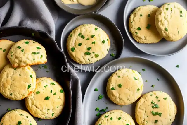 Buttermilk Drop Biscuits With Garlic and Cheddar