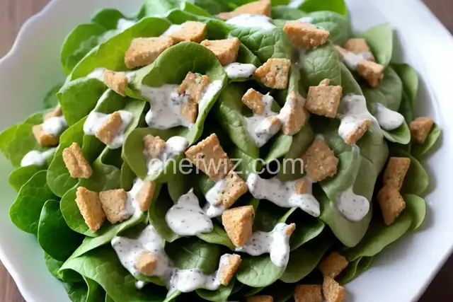 Buttermilk Ranch Dressing with Bibb Lettuce