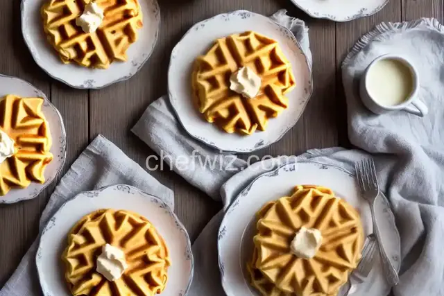 Buttermilk Vanilla Waffles Recipe