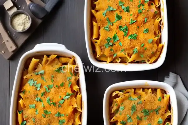 Butternut Squash Baked Pasta