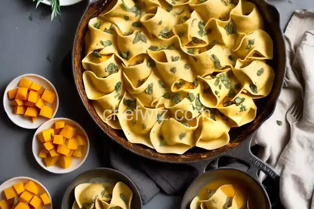 Butternut Squash Cappellacci with Sage Brown Butter