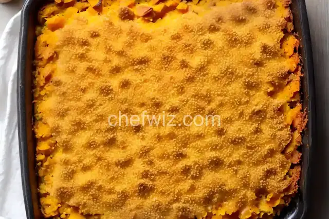 Butternut Squash Casserole