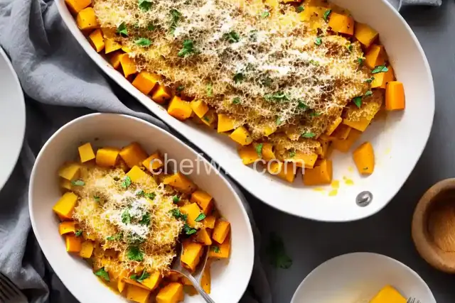 Butternut Squash Parmesan
