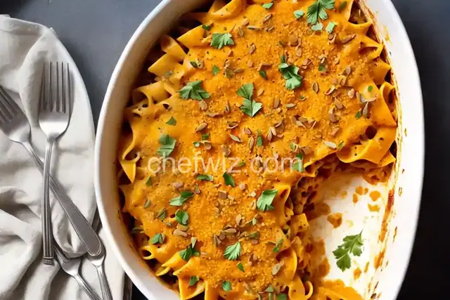 Butternut Squash Pasta Casserole