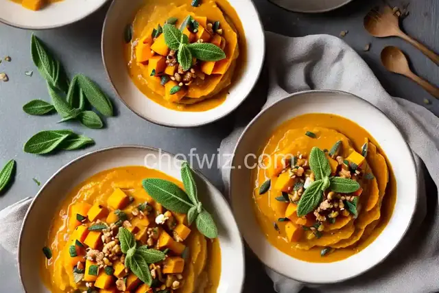 Butternut Squash Sauce with Sage
