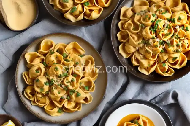 Butternut Squash Tortellini with Brown Butter Sauce