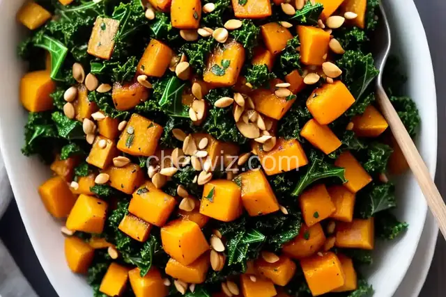 Butternut Squash and Kale Stir Fry