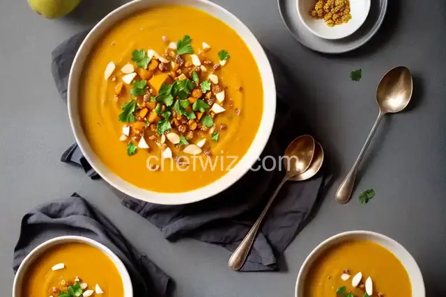 Butternut Squash and Pear Soup