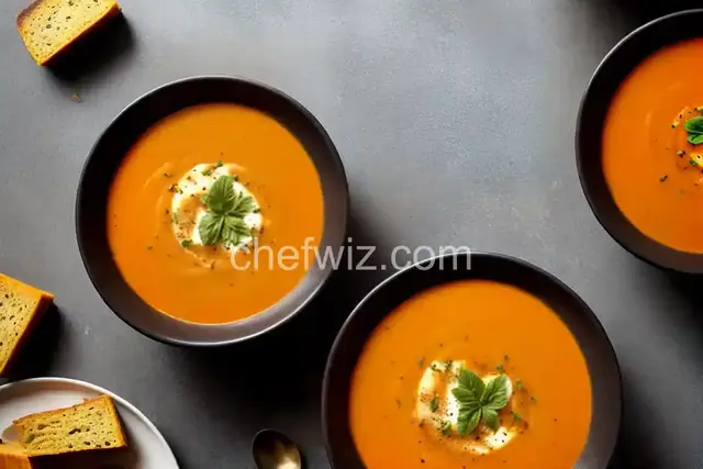 Butternut Squash and Tomato Soup