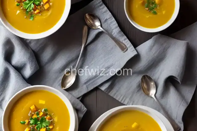 Butternut Squash and Turnip Soup