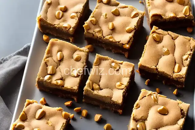 Butterscotch Peanut Butter Bars
