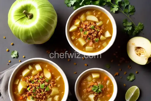 Cabbage Apple Soup