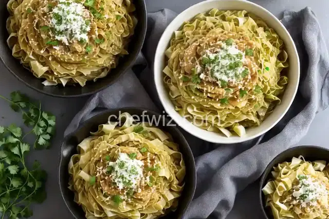 Cabbage Balushka or Cabbage and Noodles