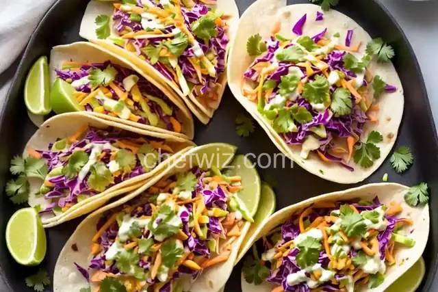 Cabbage Slaw for Fish Tacos