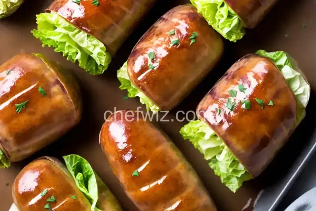 Cabbage Wrapped Brats