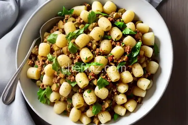 Cabbage and Gnocchi