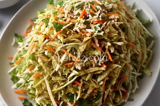 Cabbage and Jicama Slaw