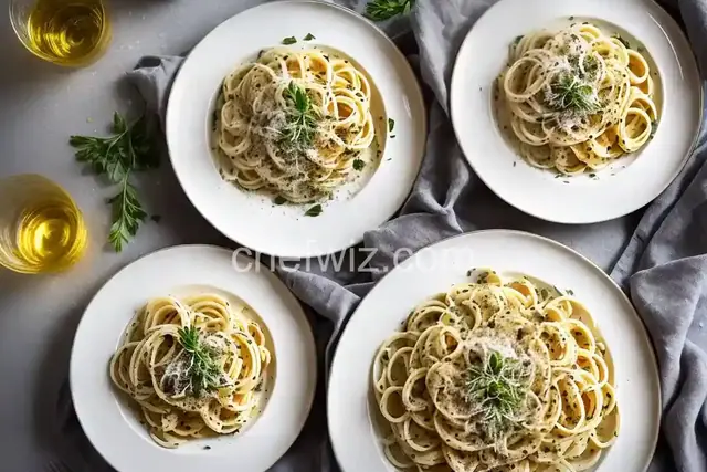 Cacio e Pepe with Crispy Pancetta