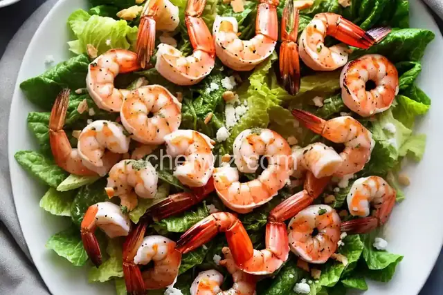 Caesar Salad with Grilled Shrimp