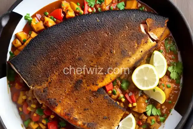 Cajun Blackened Catfish