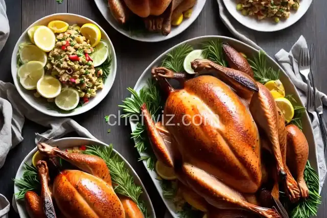 Cajun Brined Turkey-Two Ways