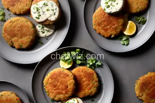 Cajun Catfish Cakes with Remoulade