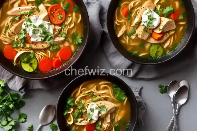 Cajun Chicken Noodle Soup