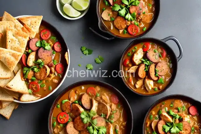 Cajun Chicken and Sausage Gumbo