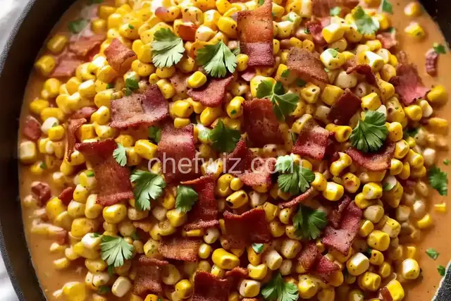 Cajun Corn and Bacon Maque Choux