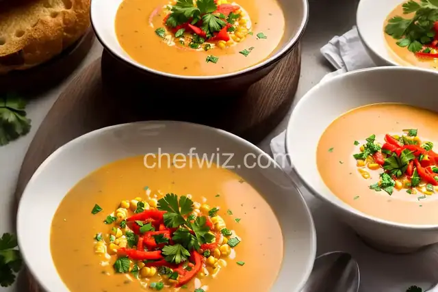 Cajun Corn and Crab Bisque