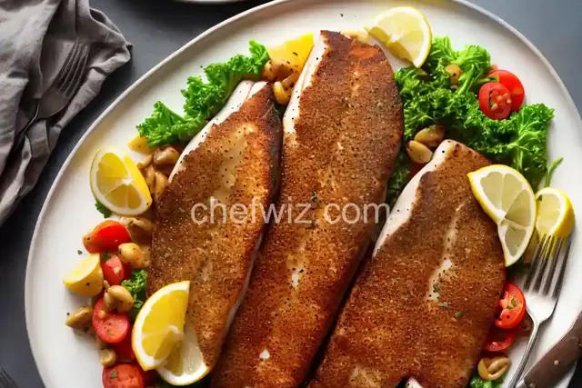 Cajun-Crusted Snapper Fillets