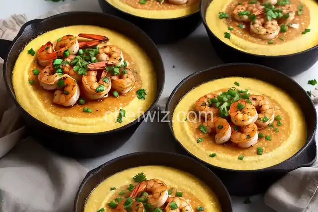 Cajun Grilled Shrimp and Grits