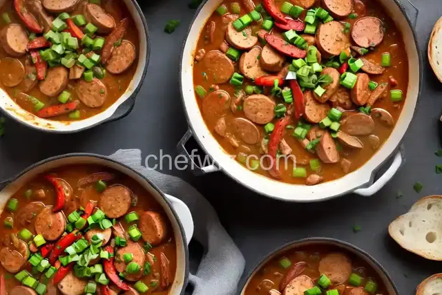 Cajun Gumbo With Chicken and Andouille Sausage Recipe