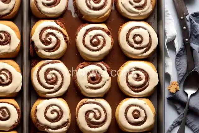 Cake Mix Cinnamon Rolls