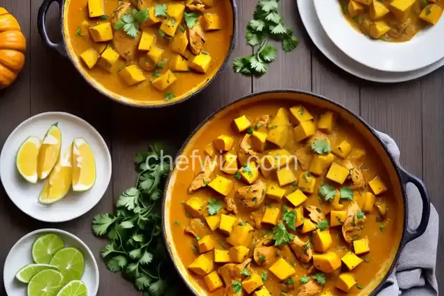 Calabaza Con Pollo (Calabaza Squash and Chicken)
