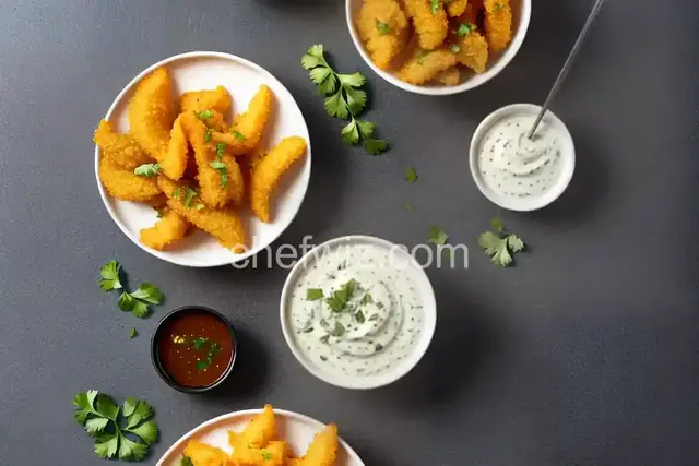 Calamari Fritti with Creamy Ponzu Dipping Sauce