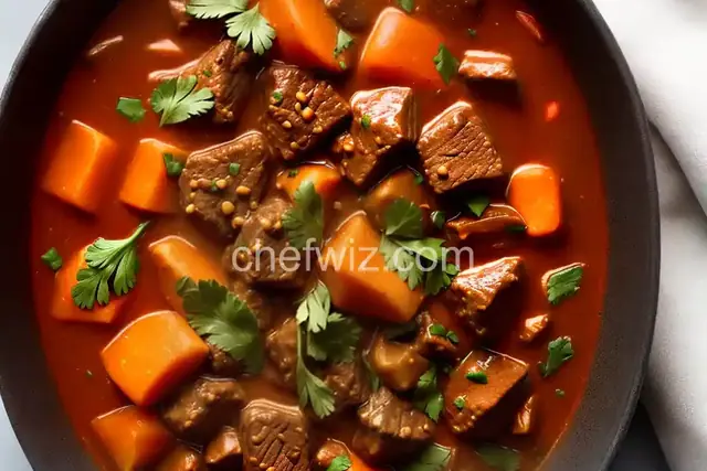 Caldereta (Filipino Beef Stew)