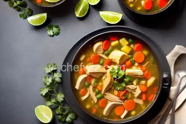Caldo De Pollo (Mexican Chicken Soup)