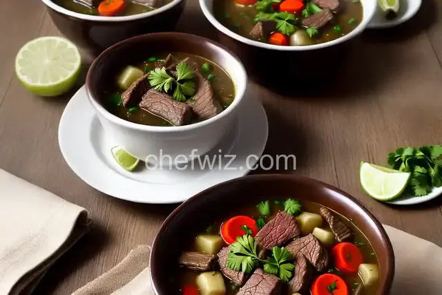 Caldo De Res (Beef Soup)