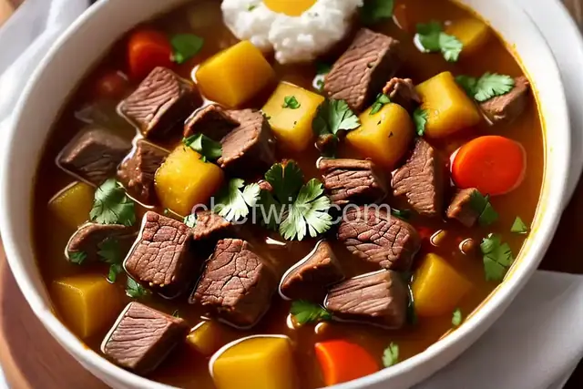 Caldo de Res: Spanish Beef Soup
