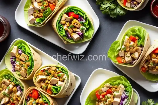 California Club Chicken Wraps