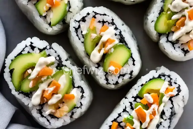 California Rolls with Cream Cheese