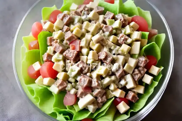 California Waldorf Salad Gelatin Mold