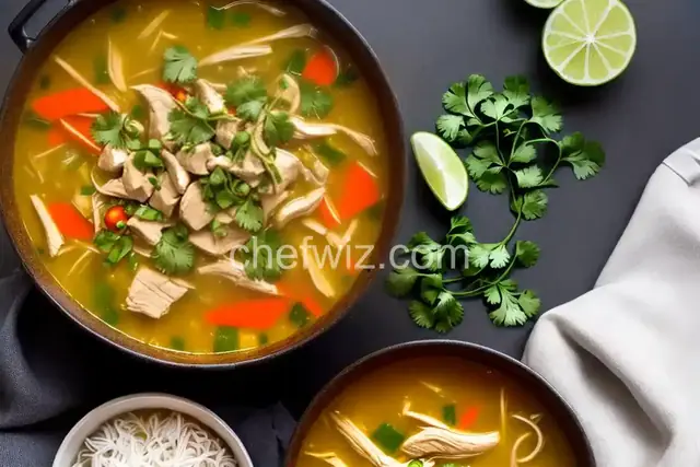 Cambodian Chicken Soup