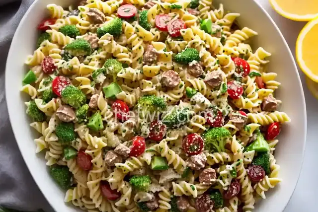 Campanelle Pasta Salad