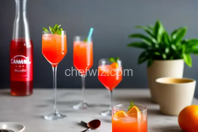 Campari-Orange Pops