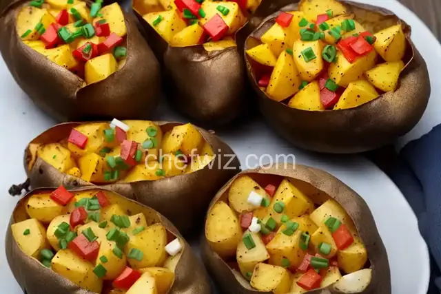 Campfire Baked Potatoes